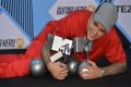 The EMA's are rolling in for Bieber